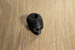 Totenschädel - schwarz