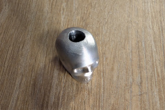 Totenschädel - silber