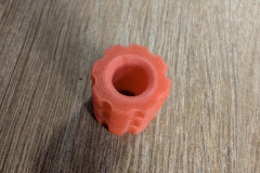 Zylinder 2 - orange leuchtend